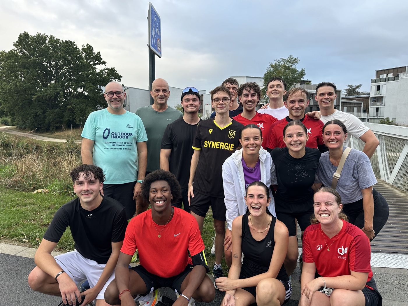 Running de rentrée - interpromotions et en compagnie des directeurs du Master